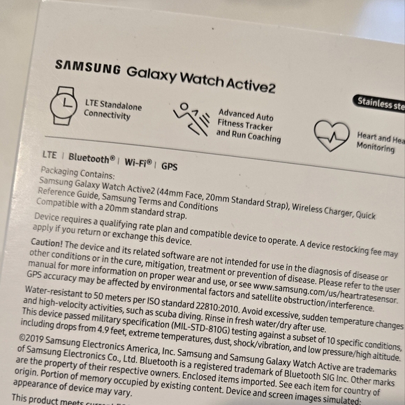 Unisex Samsung galaxy active 2 Watch - Picture 6 of 6